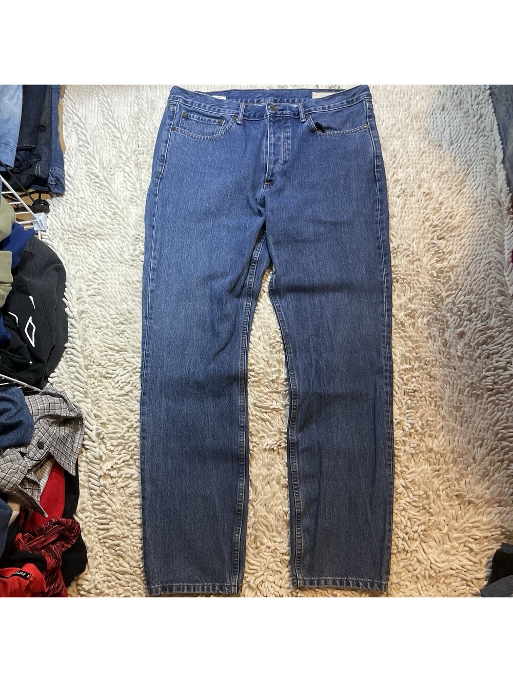Rag & Bone Fit 1 Skinny Jeans Men's 36x32 (Fit 36x30) Blue Denim Classic Slim